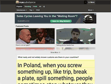 Tablet Screenshot of funsubstance.com
